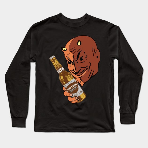 Devil's Brew Long Sleeve T-Shirt by JSnipe